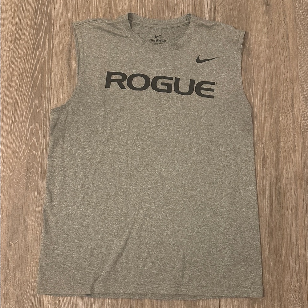 Light Grey Athletic Tank Top